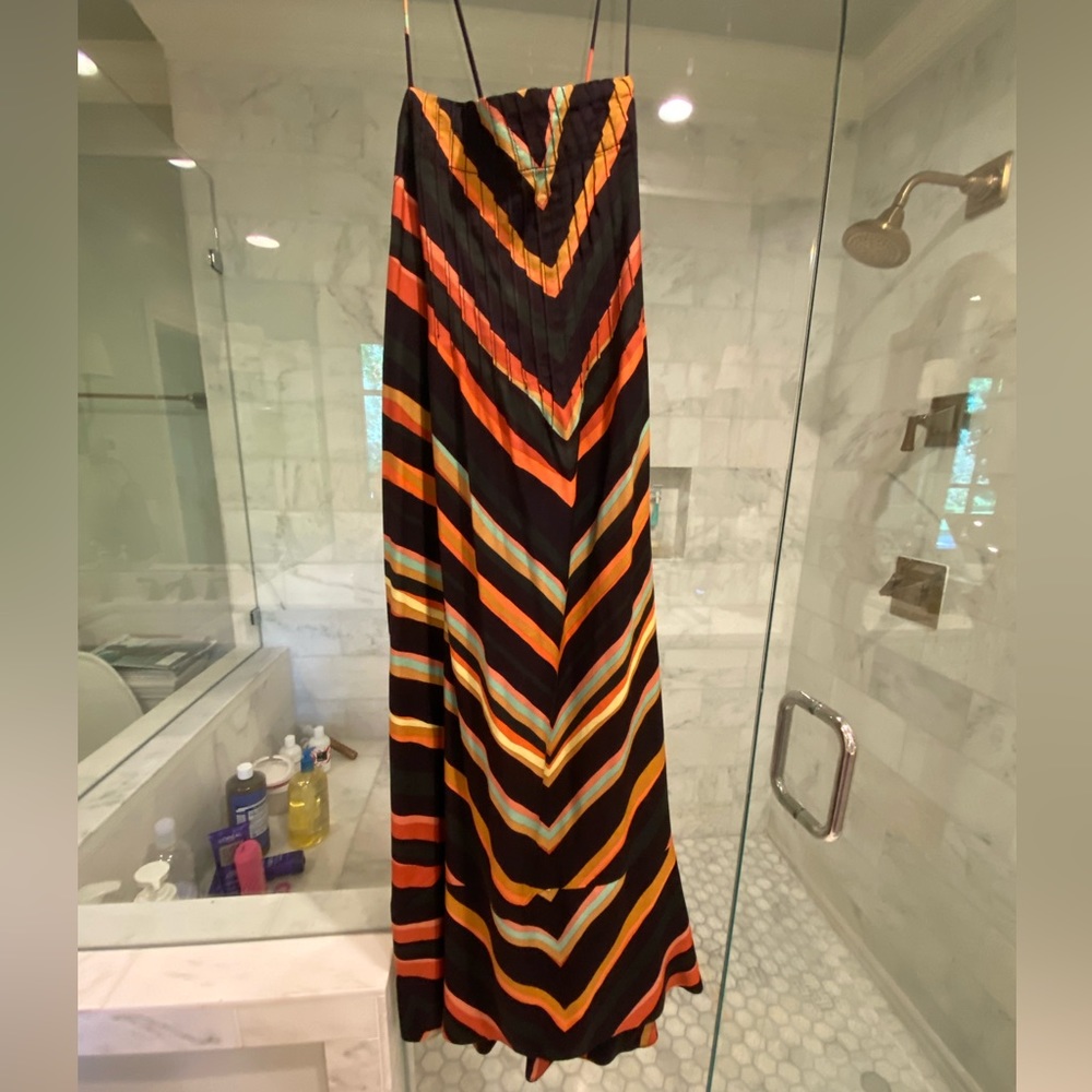 Anthropologie size 8 multi color midi dress